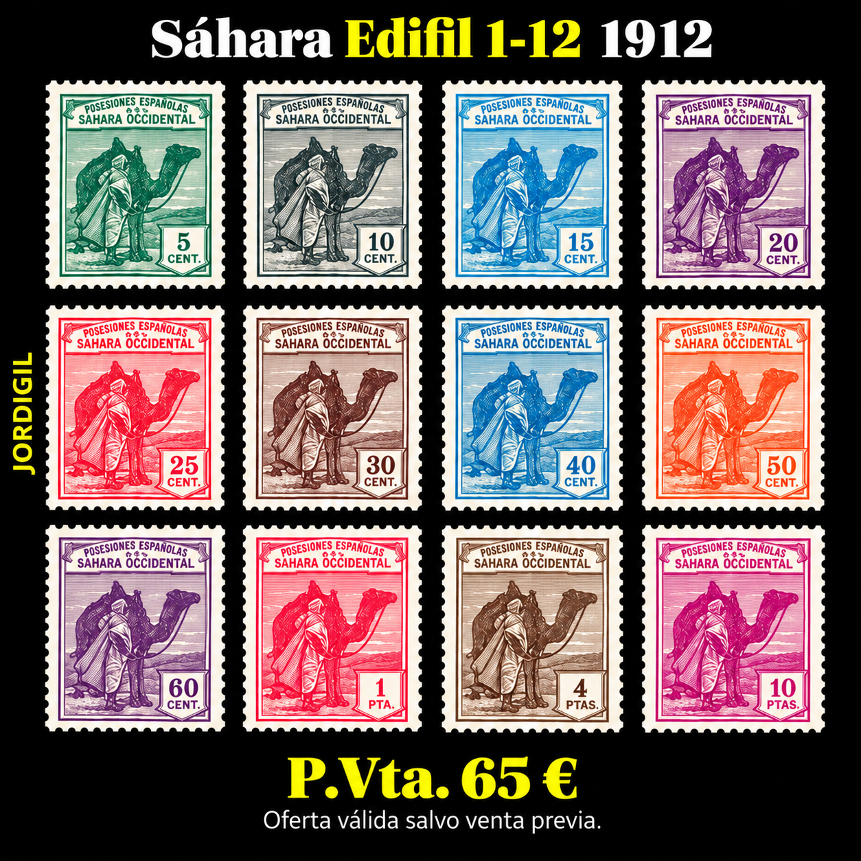 Sáhara · Edifil 1-12